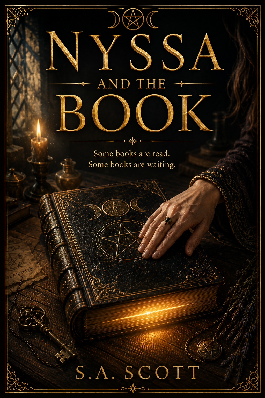 Nyssa and the Book by S. A. Scott